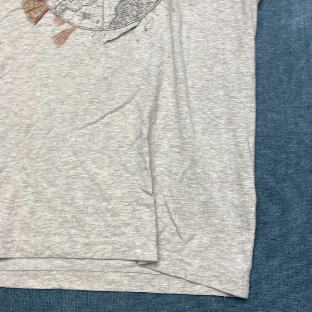 Banana Republic One Earth One Home T-Shirt Mens Large Heather Gray Classic Tee